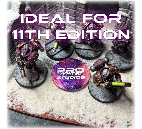 40mm Customisable Objective Tokens - Full Colour - Dual Sided - Set of 6