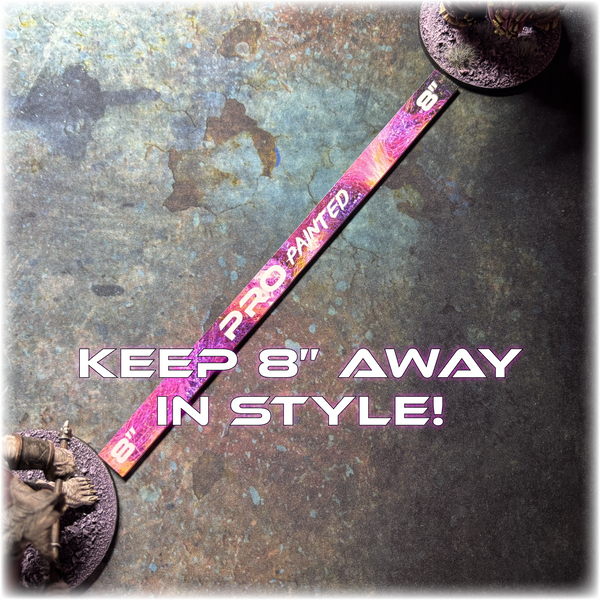 8 Inch Measuring Stick - Deep Strike - Set Up