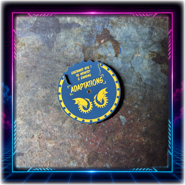 Alien Hives - Magnetic Adaptations Tracker - 11th Ed Grimdark