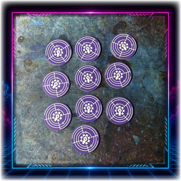 Alien Cults - Ambush Tokens - 11th ed Grimdark Token Set