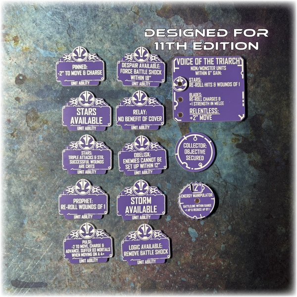 Android Dynasties - Unit Abilities - 11th Edition Token Set