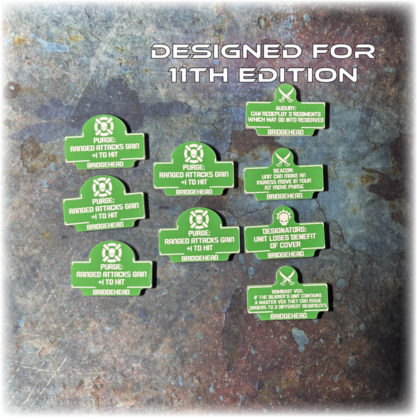 MEGA BUNDLE - Armies of Mankind - Grimdark Token Set