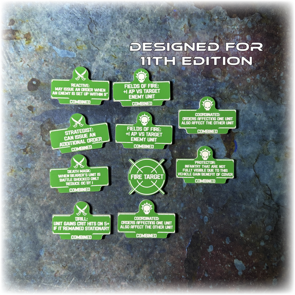 MEGA BUNDLE - Armies of Mankind - Grimdark Token Set