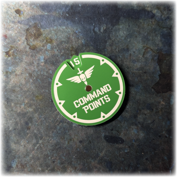 Armies of Mankind - Command Points Tracker - 10th edition