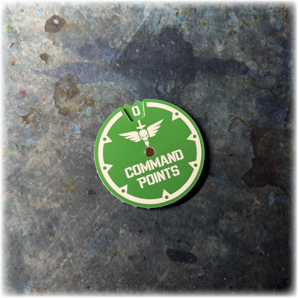 Armies of Mankind - Command Points Tracker - 10th edition