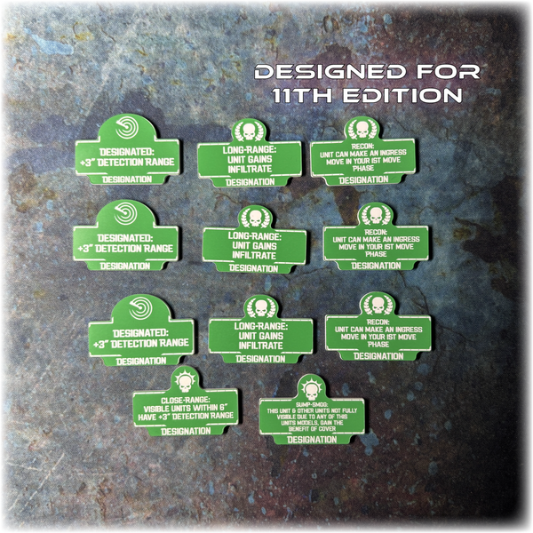 MEGA BUNDLE - Armies of Mankind - Grimdark Token Set