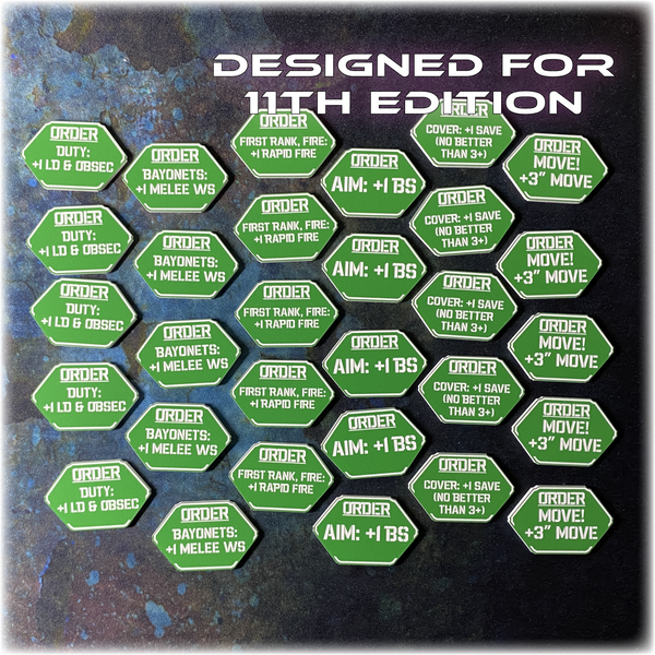 MEGA BUNDLE - Armies of Mankind - Grimdark Token Set