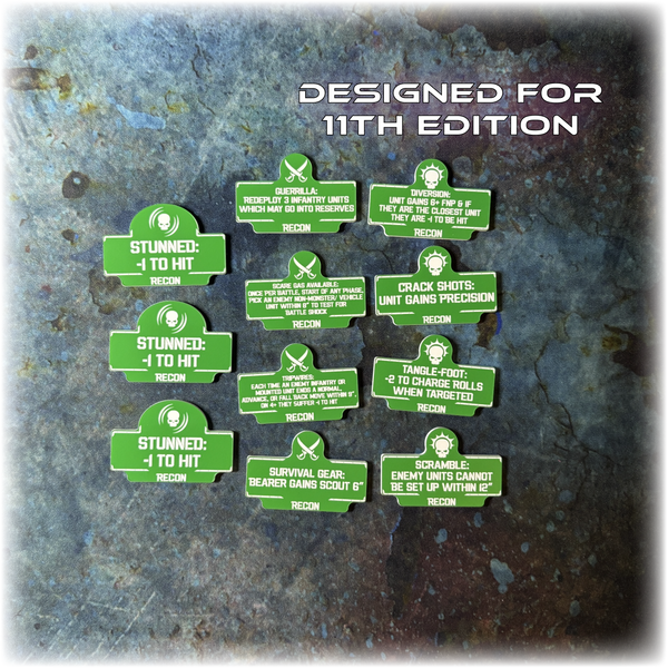 MEGA BUNDLE - Armies of Mankind - Grimdark Token Set