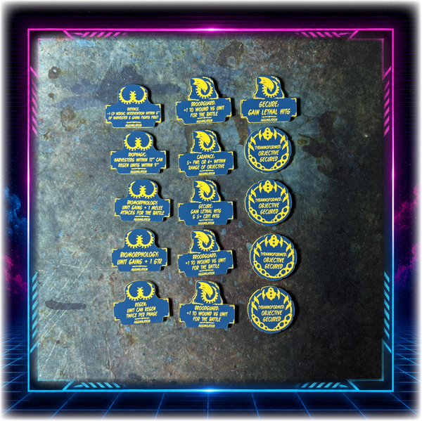 MEGA BUNDLE - Alien Hives - 11th ed Grimdark Token Set