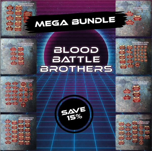 MEGA BUNDLE - Bloody Angels - Grimdark Token Set
