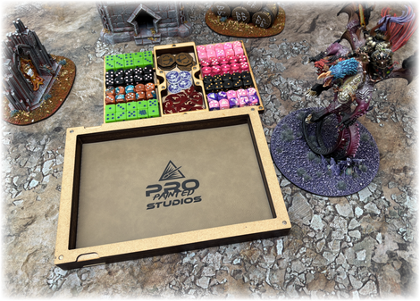 MDF Token Trays and Gaming Boxes