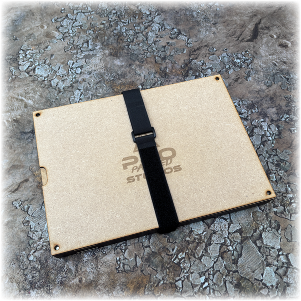 WarVault Modular Dice Tray & Storage Box – Magnetized MDF Organizer