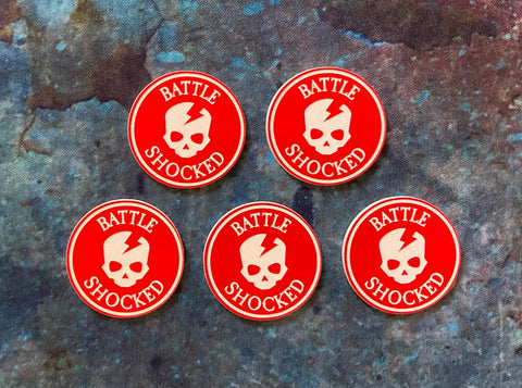 Battle Shock Tokens 10th Edition (5 Pack)