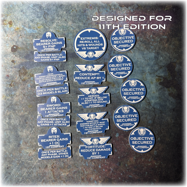 MEGA BUNDLE - Battle Brothers - Grimdark Token Set