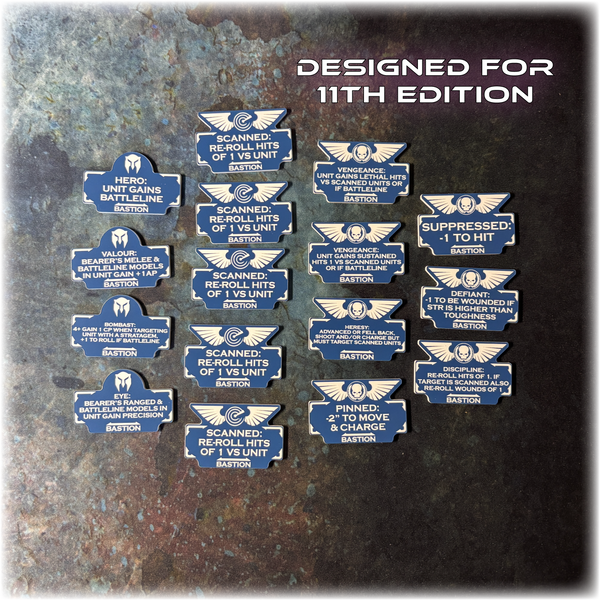 MEGA BUNDLE - Battle Brothers - Grimdark Token Set