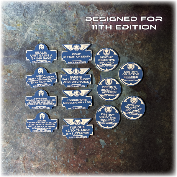 MEGA BUNDLE - Battle Brothers - Grimdark Token Set