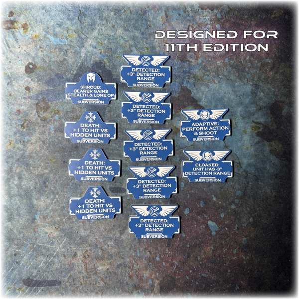 MEGA BUNDLE - Battle Brothers - Grimdark Token Set