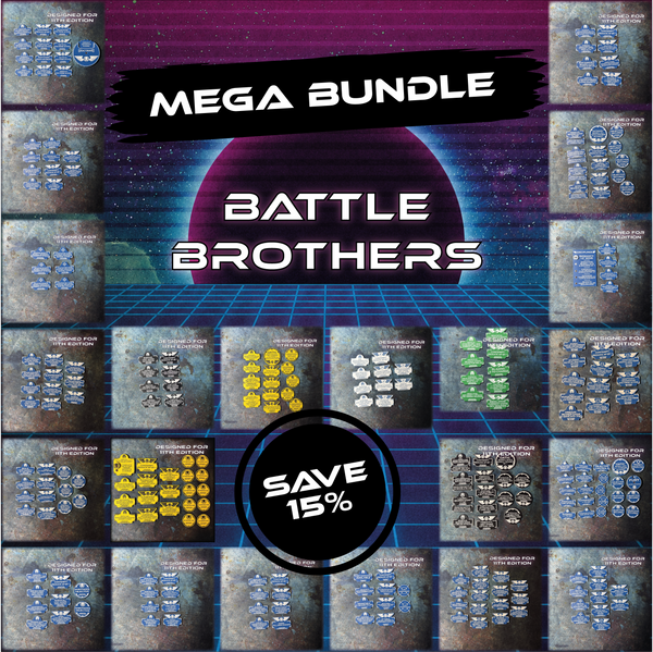 MEGA BUNDLE - Battle Brothers - Grimdark Token Set