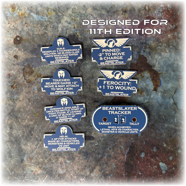 MEGA BUNDLE - Wolf Brothers - Grimdark Token Set