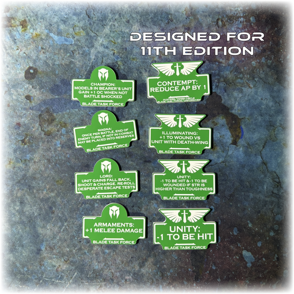 MEGA BUNDLE - Dark Angelic Battle Brothers - Grimdark Token Set