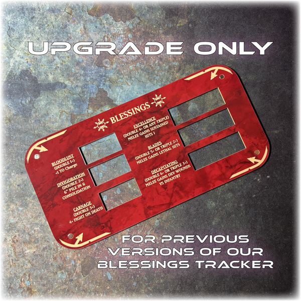 World Devourers - UPGRADE Magnetic Blessings Tracker - 11th Edition