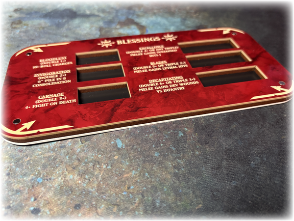 World Devourers - Magnetic Blessings Tracker - New Codex - 10th Edition 40k