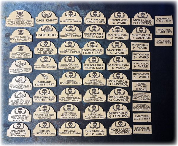 Bone Collectors 4th Edition Token Set