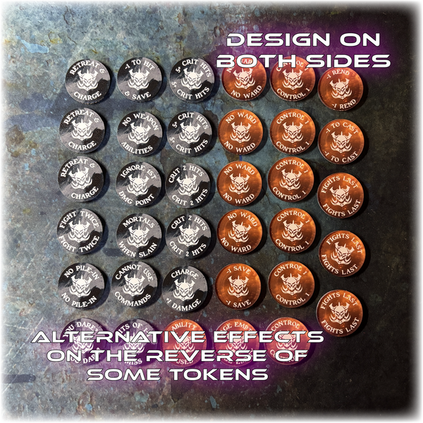 Bone Collectors  – Fantasy Effect Battle Tokens - AoS 4th edition