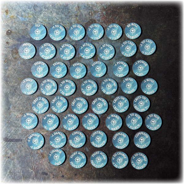 Boons & Banes - Fantasy Status Tokens
