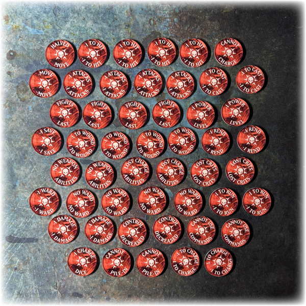 Boons & Banes - Fantasy Status Tokens