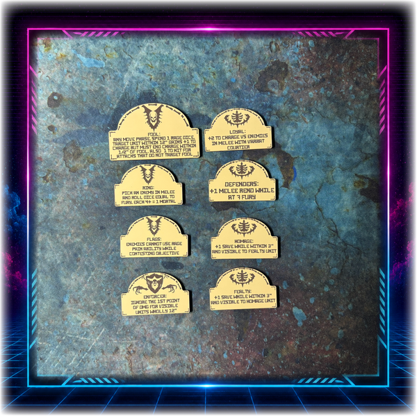 Cannibal Courts - Scourge of Fire Upgrade Tokens