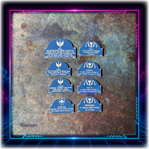Cannibal Courts - Scourge of Fire Upgrade Tokens