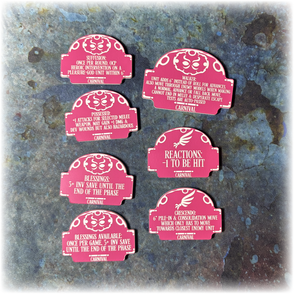 Emperor's Chosen - 10th Edition 40k Token Set