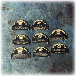 Celestial Lizards - Scourge of Life Upgrade Tokens - AoS 4th Edition