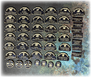 Celestial Lizards AoS 4th Edition Token Set