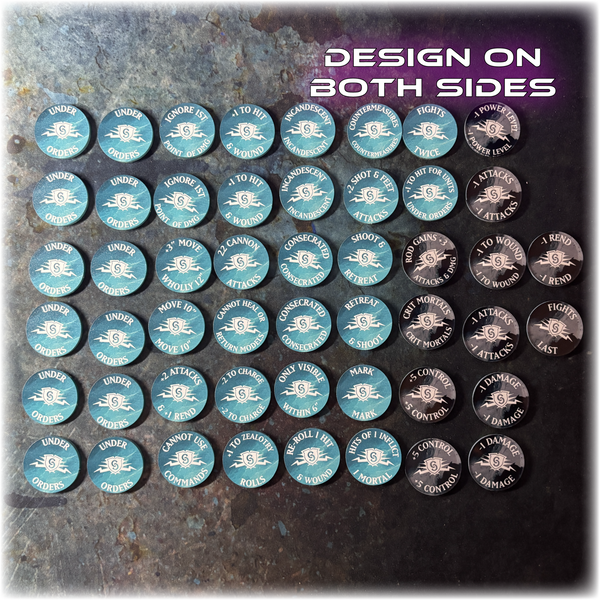 Cities of Order – Fantasy Effect Battle Tokens - AoS 4th edition