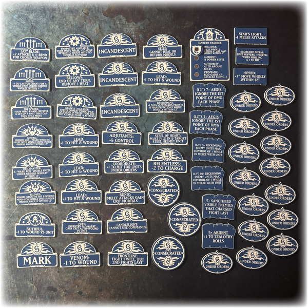 Cities of Order AoS 4th Edition Token Set