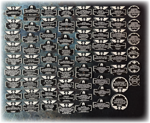Imperial Operatives - 10th Edition 40k Token Set
