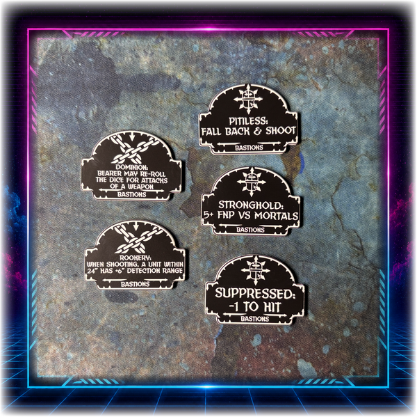 MEGA BUNDLE - Corrupted Knights - Grimdark Token Set