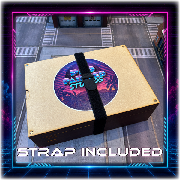 CrisisVault Premium Complete Starter Bundle - Modular Dice Tray, Storage Box & Accessories