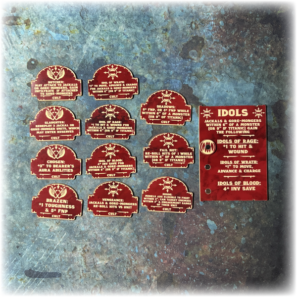 World Devourers - 10th Edition 40k Token Set
