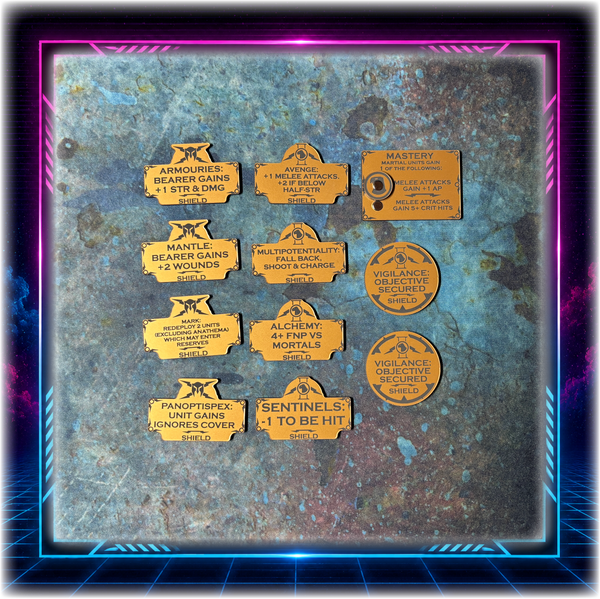 Custodians - Shield Detachment - Token Set