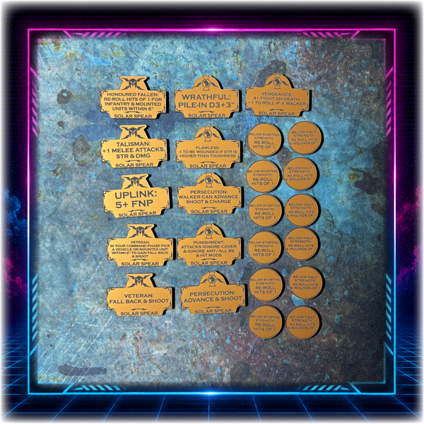 Custodians - Solar Spear Detachment - Token Set