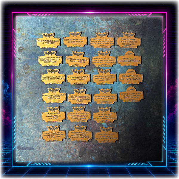 Custodians - Unit Abilities - Token Set
