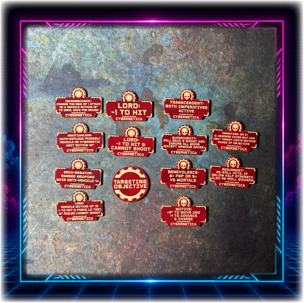 Machine Cult - Cybernetica Detachment - Token Set