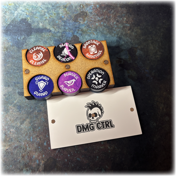 DMG CTRL - Mission Tokens - Full Colour & Dual Sided
