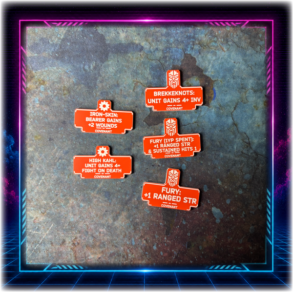 MEGA BUNDLE - Dwarven Space Leagues - 11th ed Grimdark Token Set