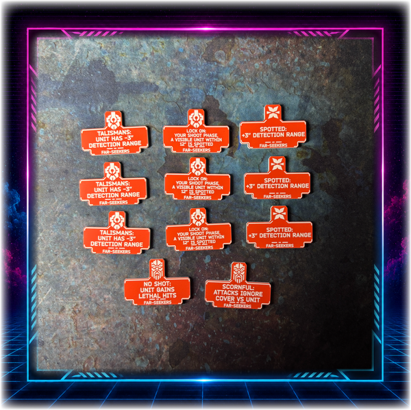 MEGA BUNDLE - Dwarven Space Leagues - 11th ed Grimdark Token Set