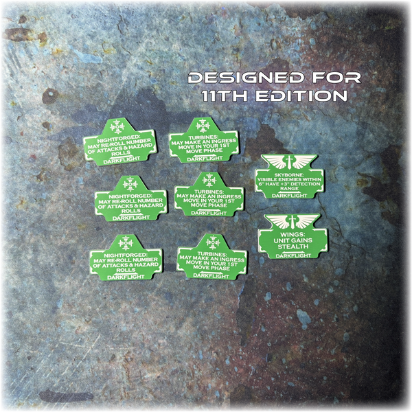 MEGA BUNDLE - Dark Angelic Battle Brothers - Grimdark Token Set
