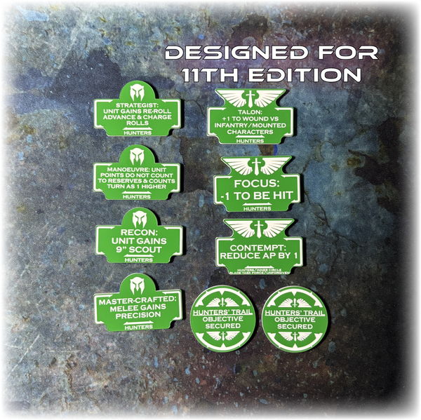 MEGA BUNDLE - Dark Angelic Battle Brothers - Grimdark Token Set